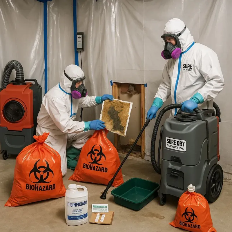Contaminated Water Handling Protocols process in Clifton, TX