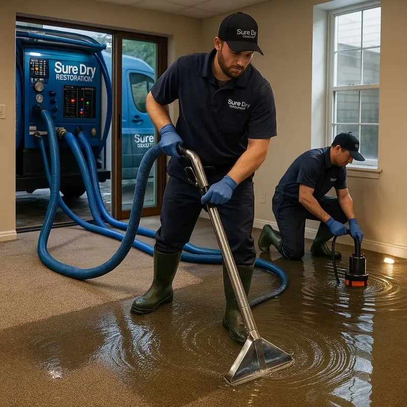 Water Extraction and Removal process in Clifton, TX